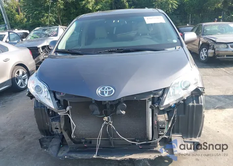 2013 Toyota Sienna Xle V6 8 Passenger из США, поврежденный, VIN 5TDYK3DC4DS337177